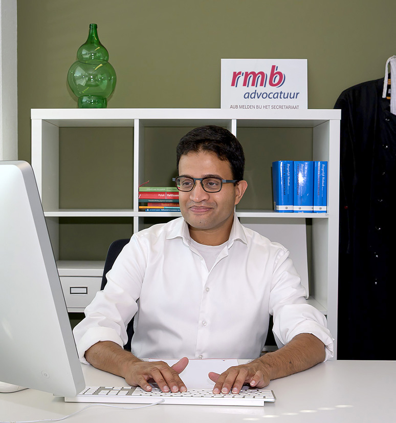 Rizwan Bagasrawalla, advocaat en oprichter van RMB Advocatuur